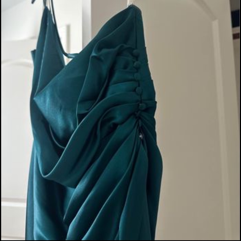 Davids Bridal Emerald Dress